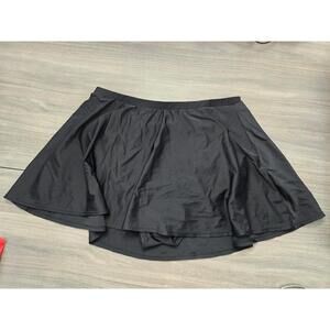 Torrid Size 1 Swim Skirt Black